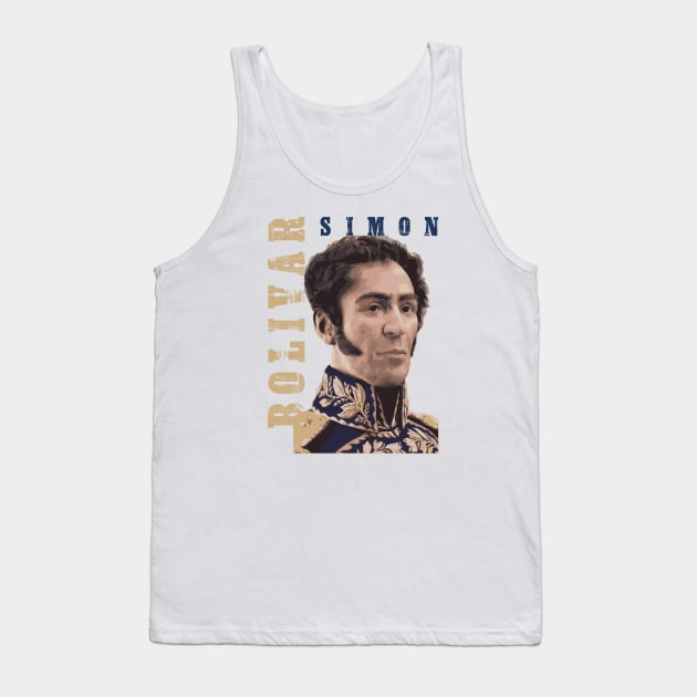 Simon Bolivar, Tank Top by iniandre